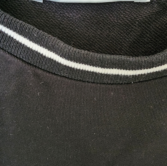 Givenchy Logo Embroidered Striped Crewneck Sweatshirt Slim Fit - Picture 9 of 12